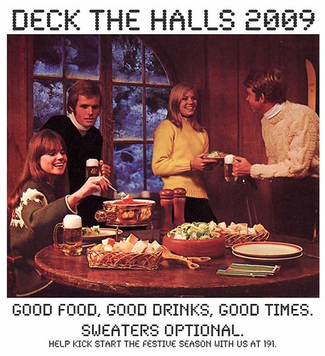 deck the halls invite