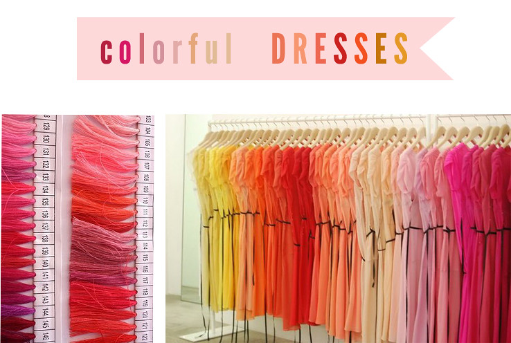 colorful dresses