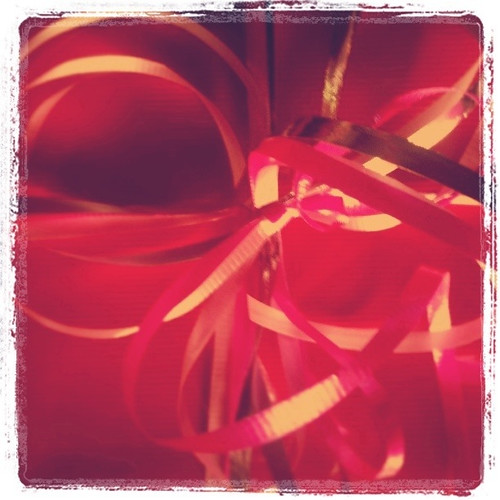 photograph of ribbons
