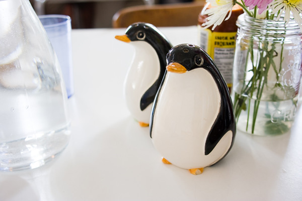 salt + pepper penguins