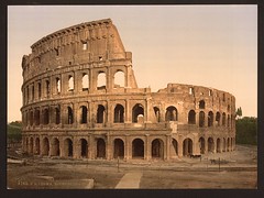 [Exterior of the Coliseum, Rome, Italy] (LOC)