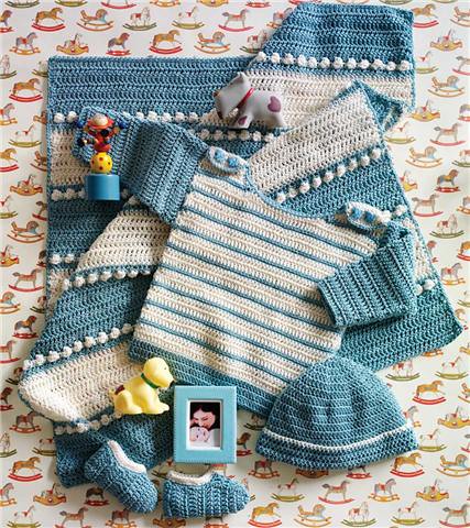 knit simple layette