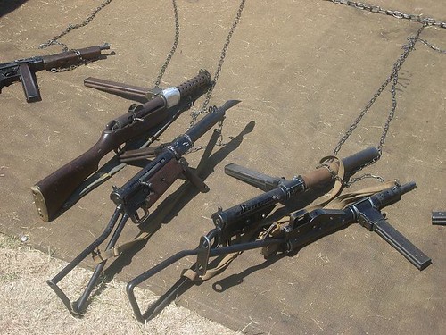 Second World War Guns. Some examples of Second World