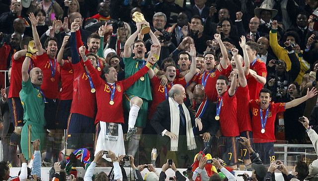 España gana el Mundial 2010