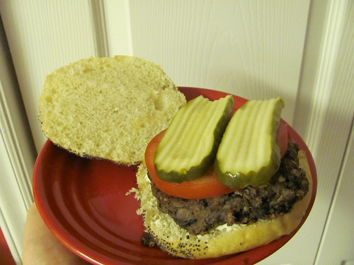 Homemade Black Bean Burger