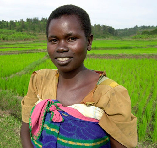 Woman farmer in Rwanda World Food Programme, United Nations.