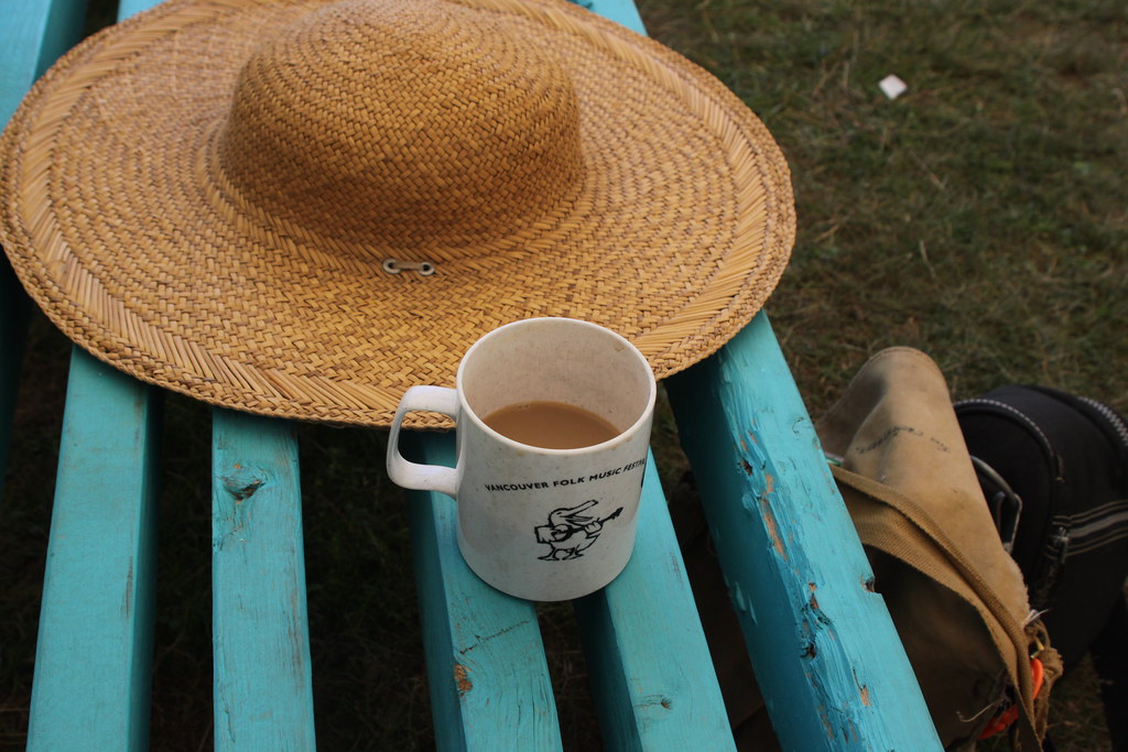 my hat and coffee