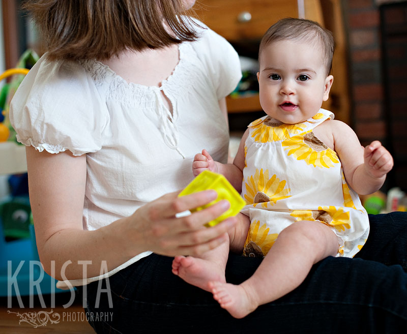 6 Month Baby Portraits