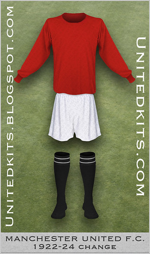 Manchester United 1922-1924 Change kit