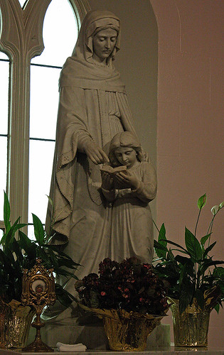 St. Anne Teaching Mary