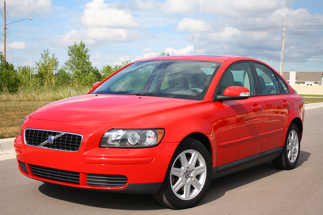 red volvo s40 2007 carforsale