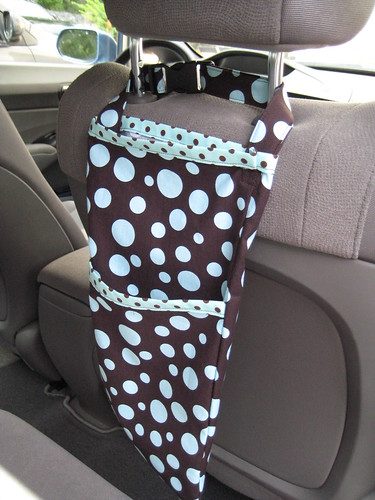 Car Trash Bag from &quot;One Yard Wonders&quot;