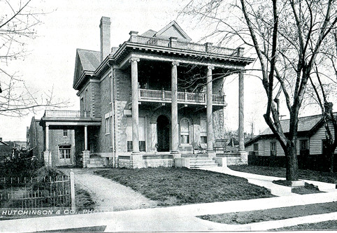 August Michaelis' home in 1902.