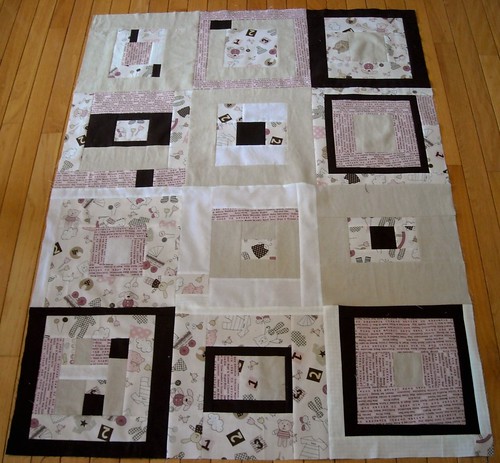 quilt top for KCMQG charity project