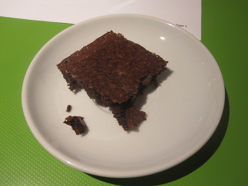 Brownie from the bistro - free