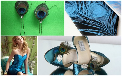 If you want a peacock themed weddingyou're in luckthere is so much to 