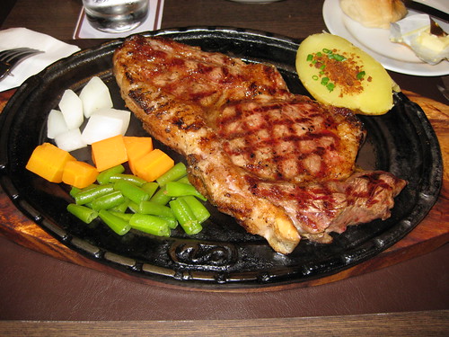 T-bone steak 500g in chokchai steak house