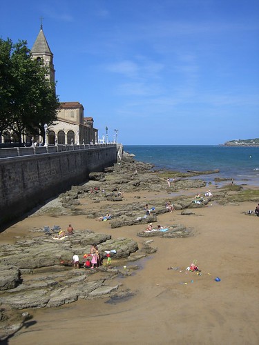 Gijón playa San Lorenzo