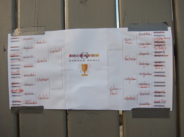 Gawker Media Beer Pong Tournament