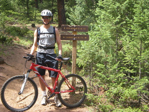 Dennis at Colorado & Green Mountain Trail Junction