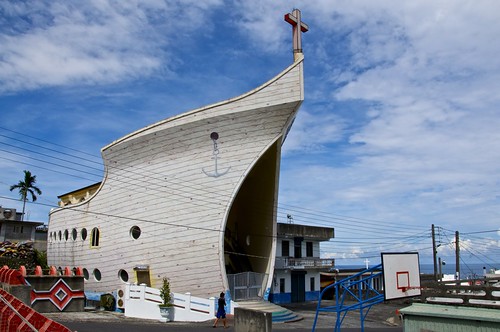 Church shaped as a boat