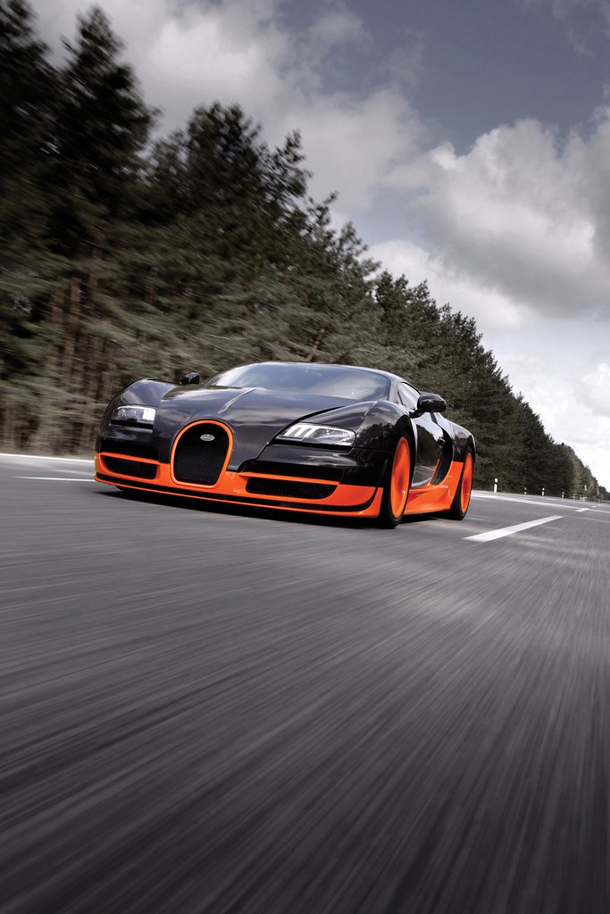 Bugatti Veyron Super Sport test drive