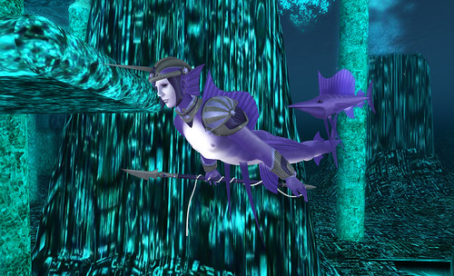 Purple fishman
