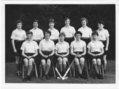 High School Hockey Team 1955