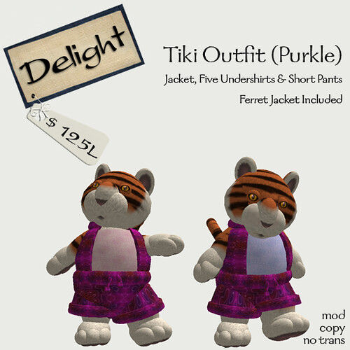 Purkle Tiki Outfit