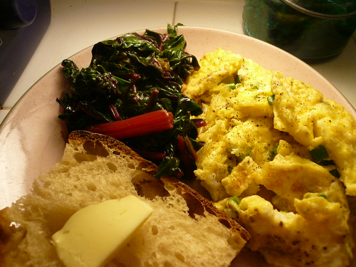 Greens and eggs
