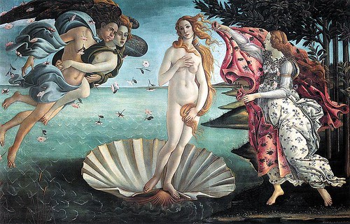 Birth of Venus, Sandro Botticelli, c. 1486