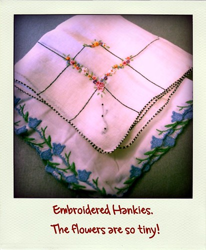 Embroidered Hankies roid