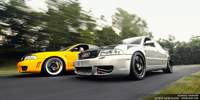 2001 yellow silver 2000 conversion german rig modified tuner audi s4 rs4 tuned webbbland notbland