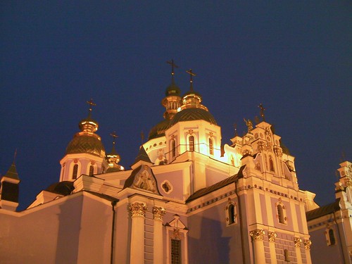 Saint Sophia's Cathedral, Kyiv, by night