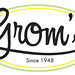 "Grom's" logo / MonkeyManWeb.com
