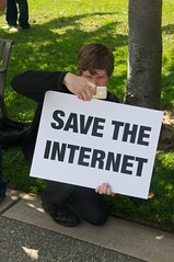 Net Neutrality protest at  Google HQ - GoogleR...