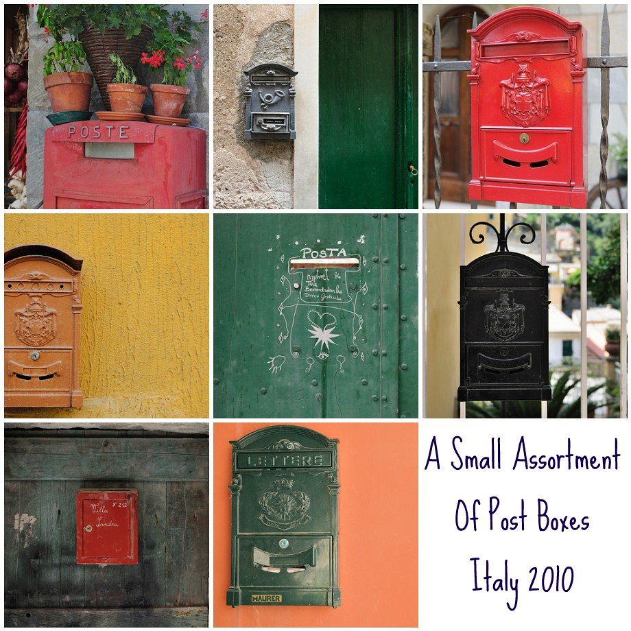 Mosaic Monday - Post Boxes in Italy