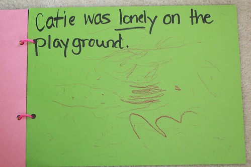 "Catie was lonely on the playground"