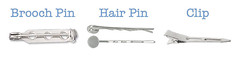 BroochPin, Hair Pin, and Clip2