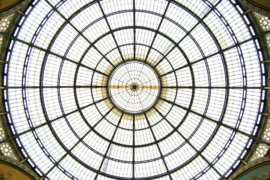 The Arc Ceiling of Galleria