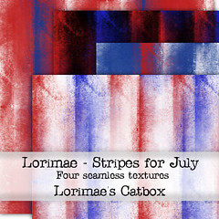Lorimae Texture -  Stripes for July