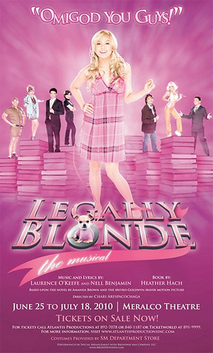 Legally Blonde the Musical Philippines Poster