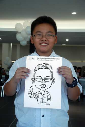 Caricature live sketching for Performance Premium Selection BMW - Day 2 - 11