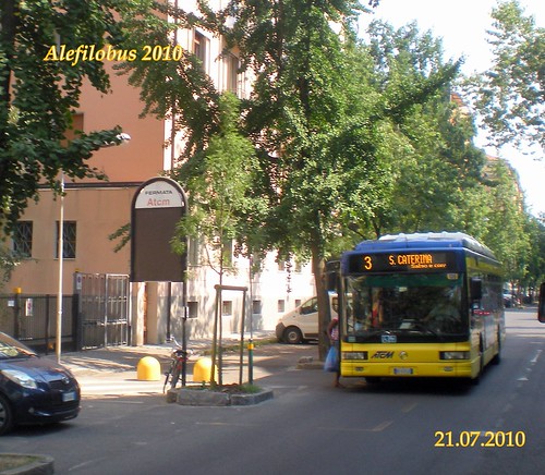 autobus CityClass CNG n°139 in viale Medaglie d'Oro - linea 3
