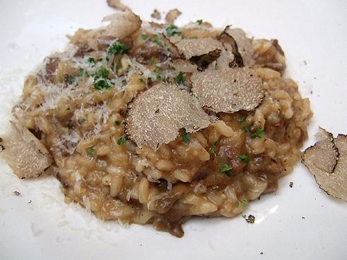 Tony's Summer Black Truffles with Risotto
