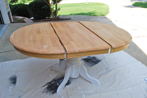Pedestal Table Before