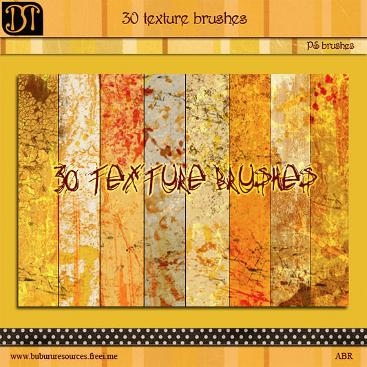 30 texture brushes