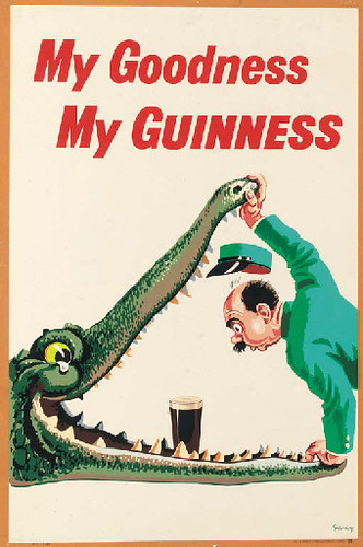 Guinness-croc