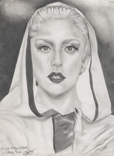 Lady Gaga Drawing 2 by hkseo100 on deviantART
