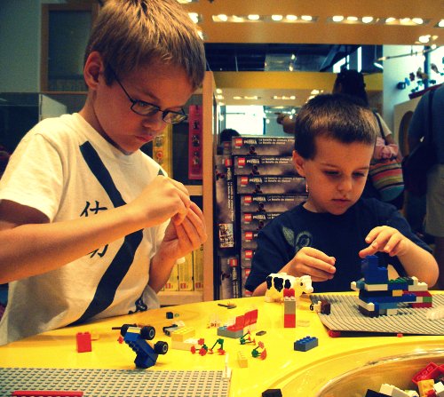 Lego Designers in training